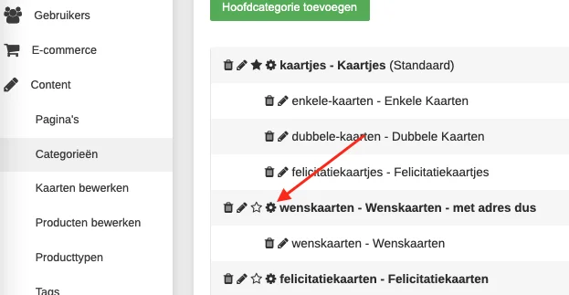 Voorbeeld CMS