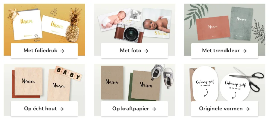 Zelfmaken pagina