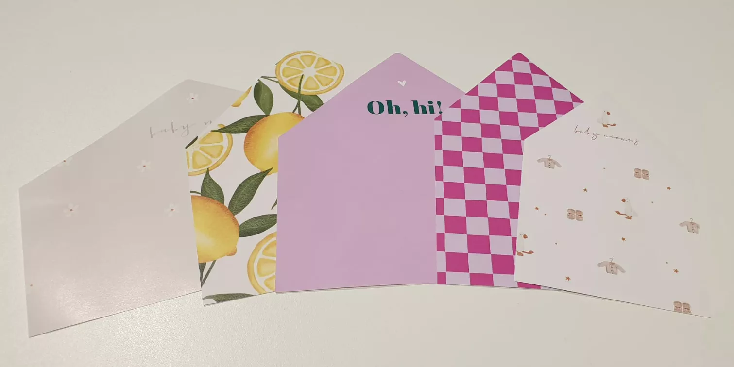 Inspiratie envelop op maat