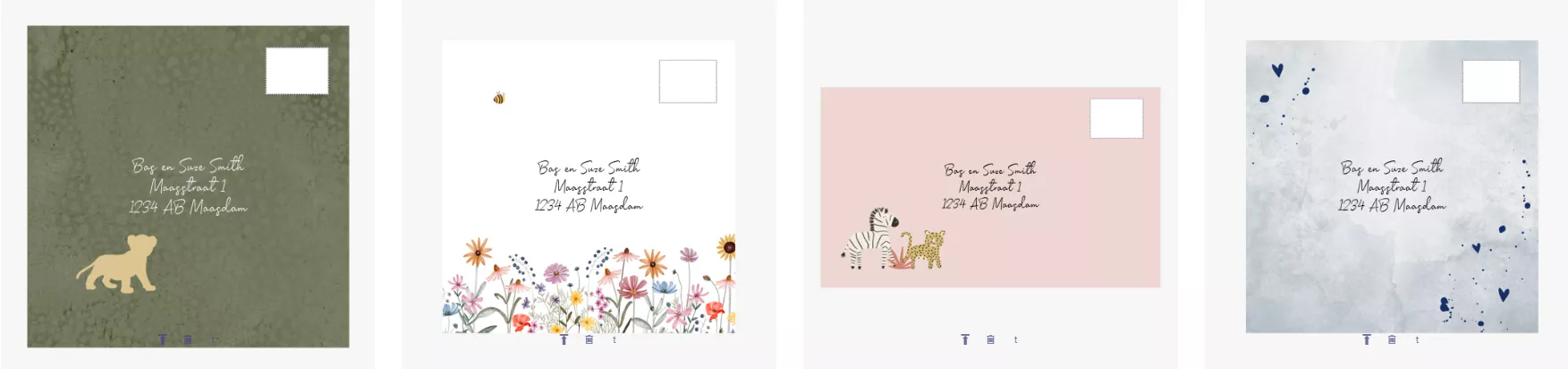 Inspiratie envelop op maat