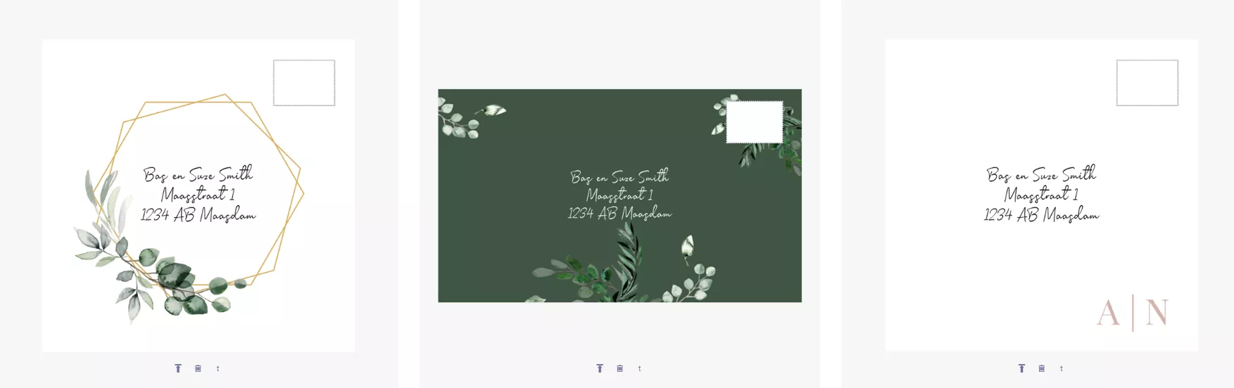Inspiratie envelop op maat