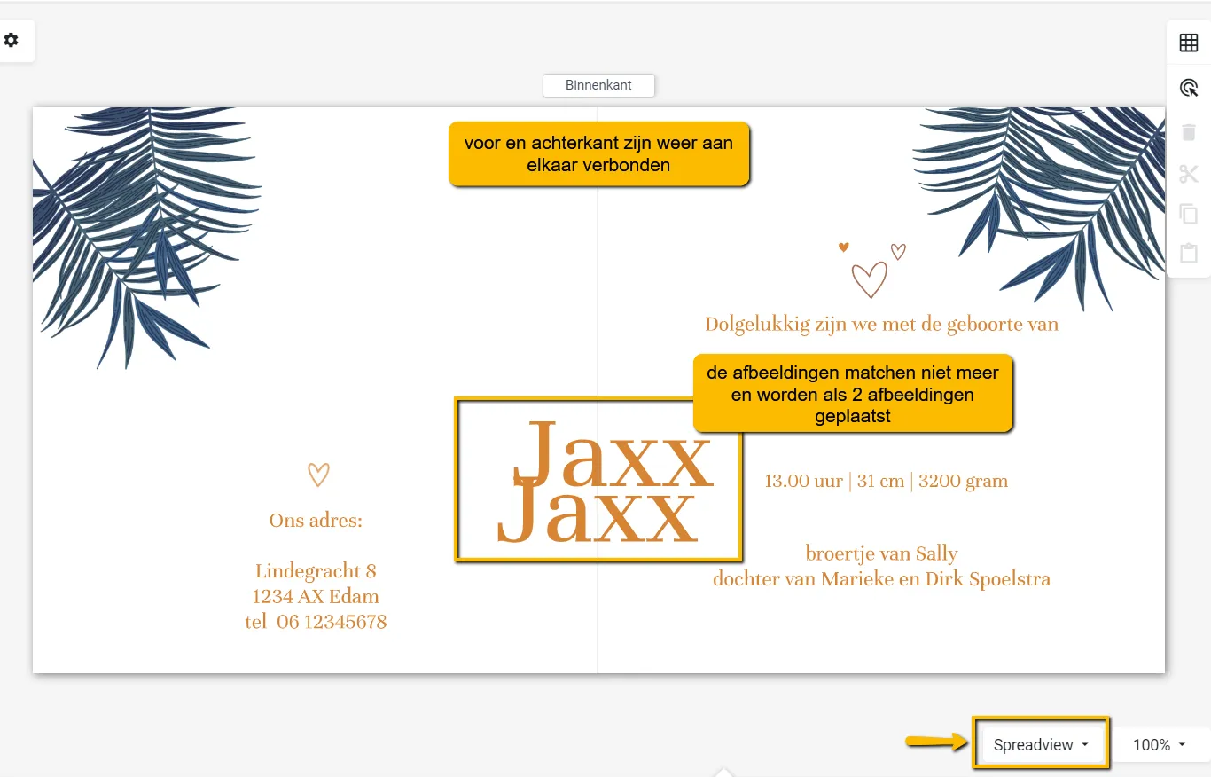 Goed spreadview