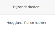 Hoogglans in het CMS