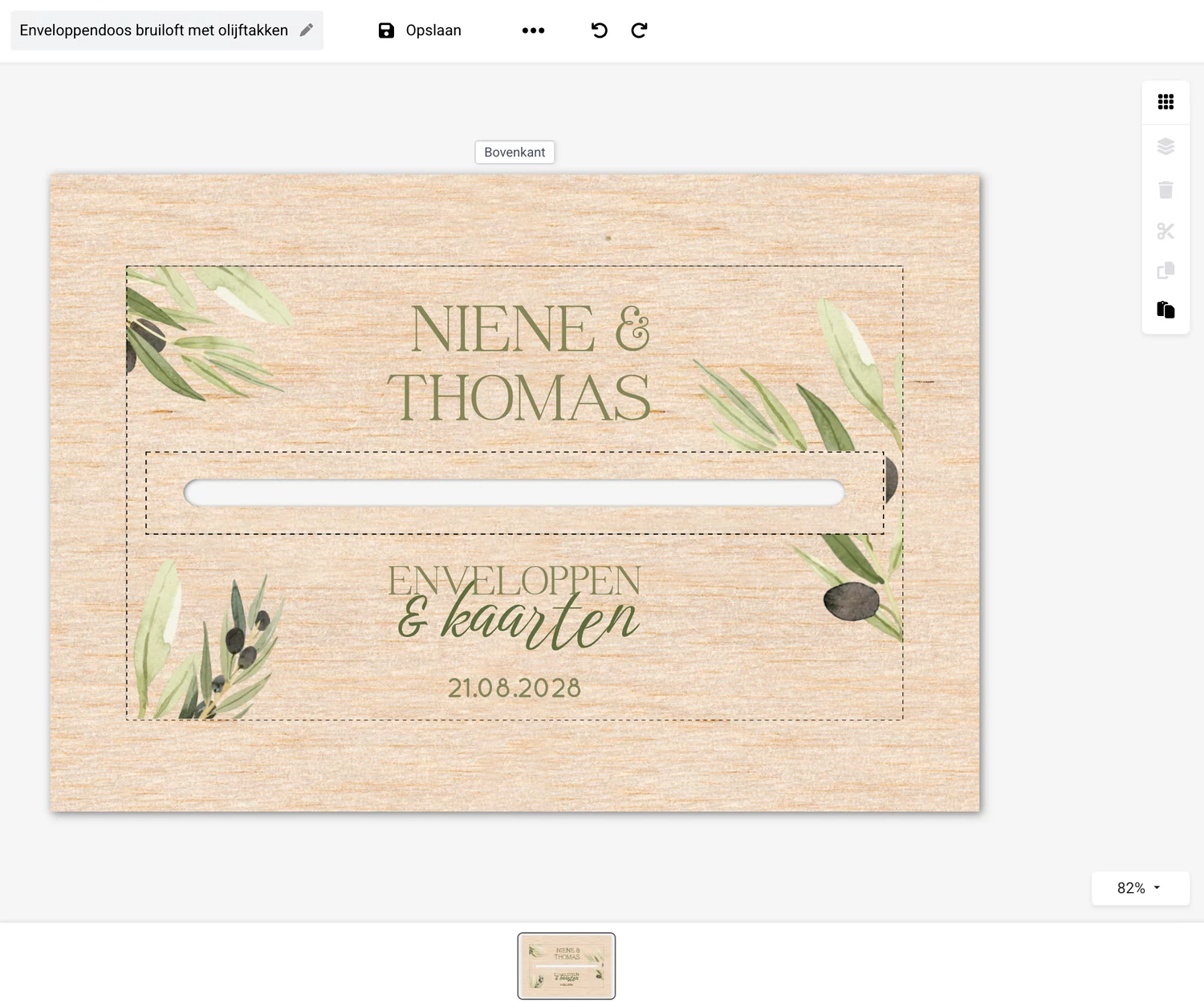 Memorybox editor