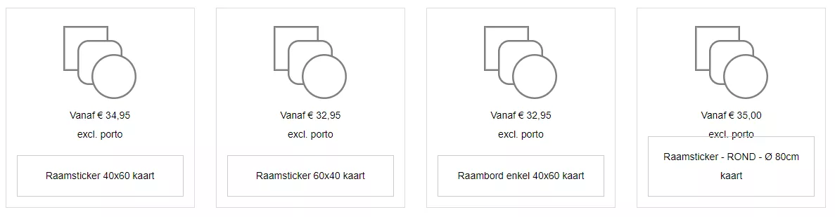 Maak een raamsticker