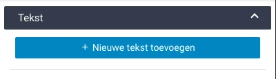 Teksten aan een kaart toevoegen