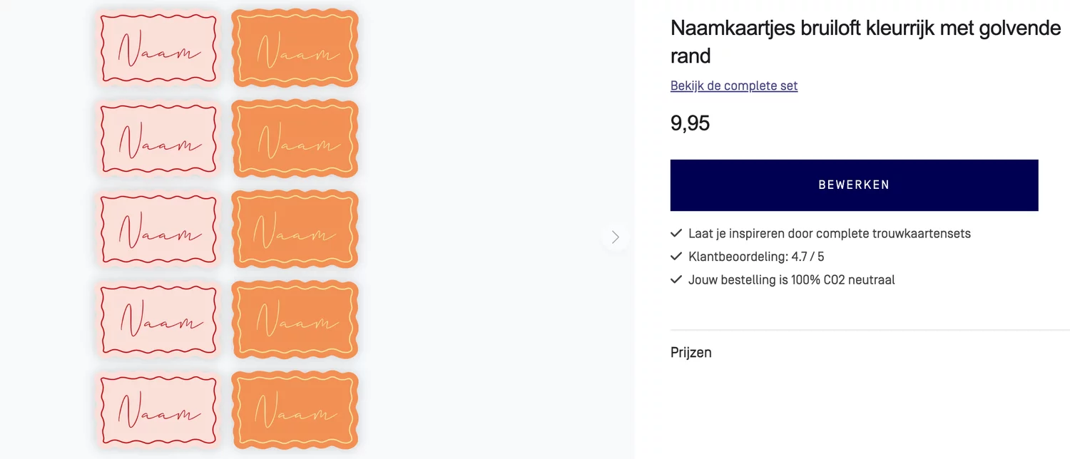 Naamkaartjes
