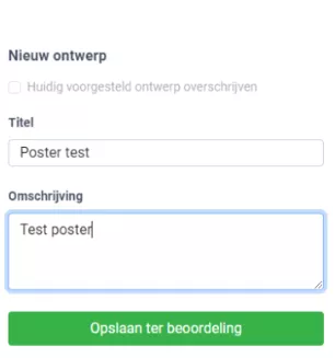 Een poster collectie maken