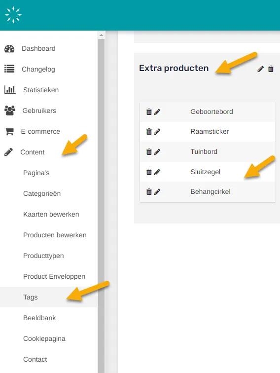 Maak een tag voor je sluitzegel