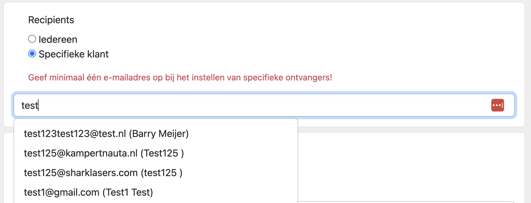 Gebruikers